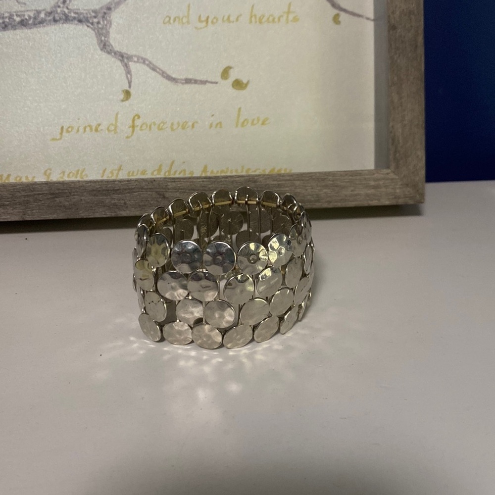 Plated silver braclet